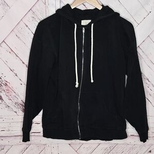Lou & Grey Zip Up Hooded Sweatshirt